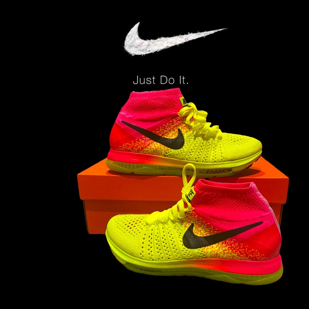 New Nike Zoom All Out Flyknit OC 'Unlimited' Sz 7